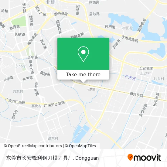 东莞市长安锋利钢刀模刀具厂 map