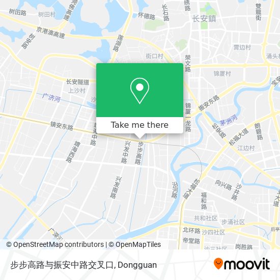 步步高路与振安中路交叉口 map