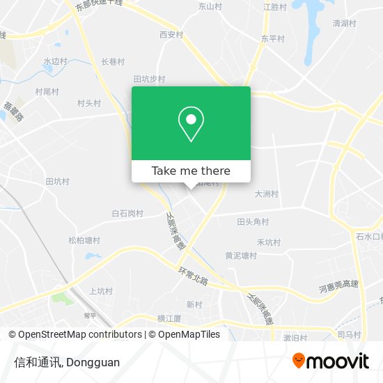 信和通讯 map