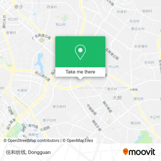 信和纺线 map