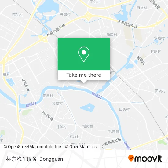 横东汽车服务 map