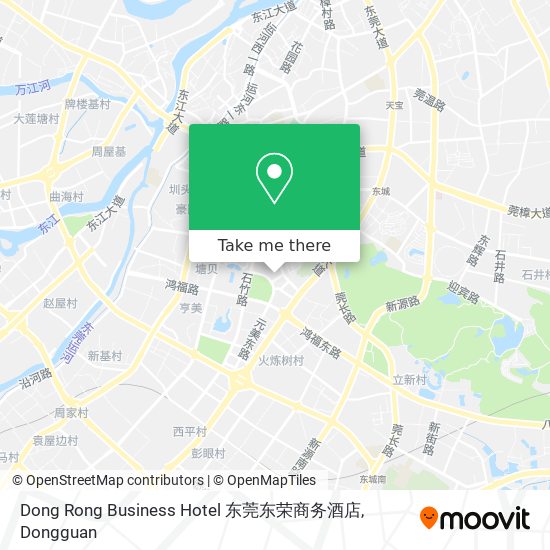 Dong Rong Business Hotel 东莞东荣商务酒店 map