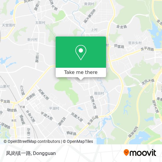 凤岗镇一路 map
