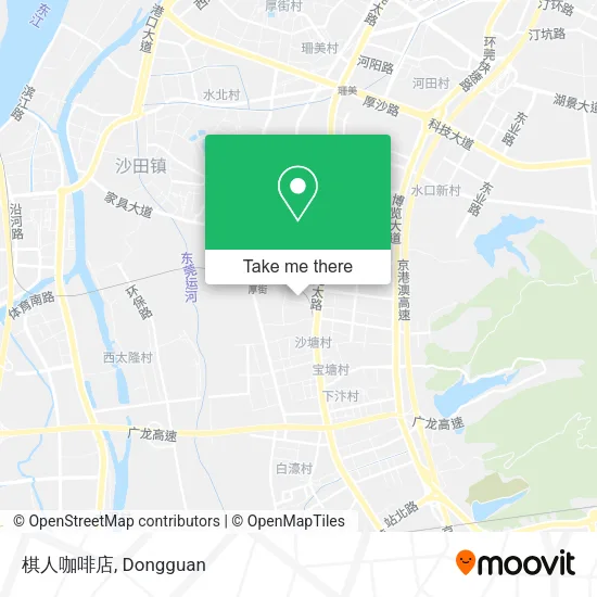 棋人咖啡店 map
