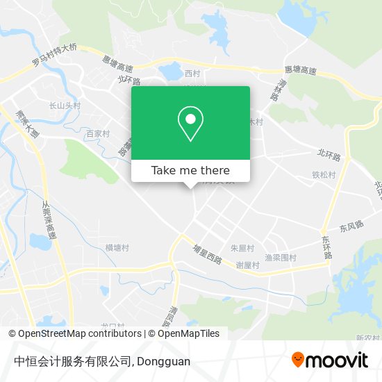 中恒会计服务有限公司 map