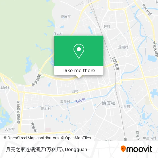 月亮之家连锁酒店(万科店) map