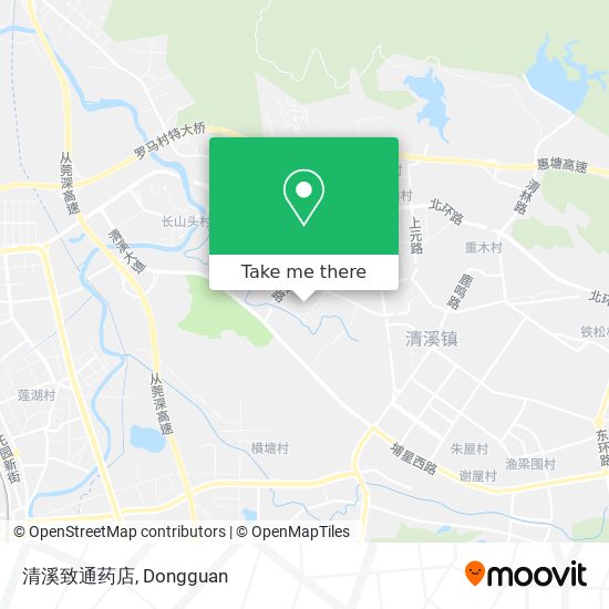 清溪致通药店 map