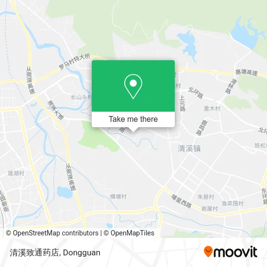 清溪致通药店 map