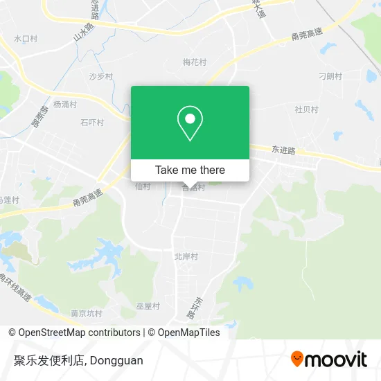 聚乐发便利店 map