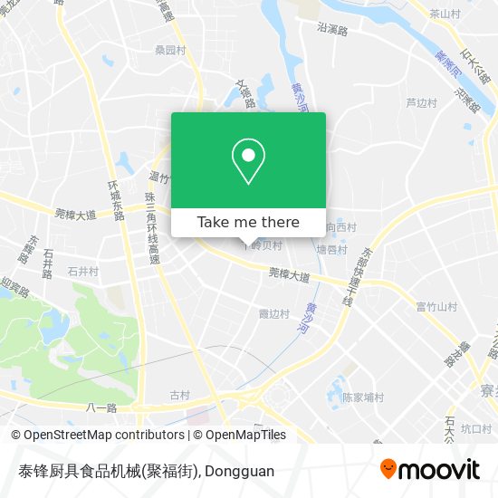 泰锋厨具食品机械(聚福街) map