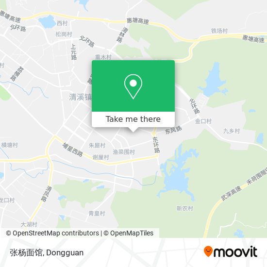 张杨面馆 map