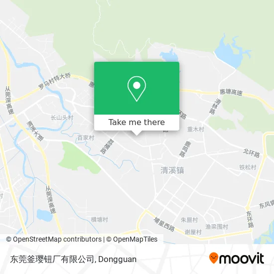 东莞釜璎钮厂有限公司 map