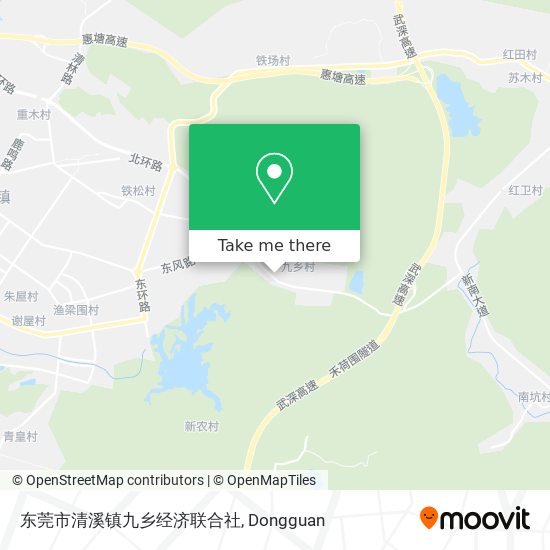 东莞市清溪镇九乡经济联合社 map