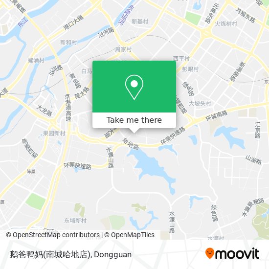 鹅爸鸭妈(南城哈地店) map