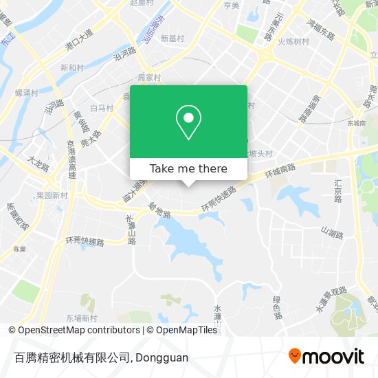 百腾精密机械有限公司 map