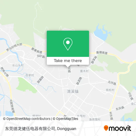 东莞德龙健伍电器有限公司 map