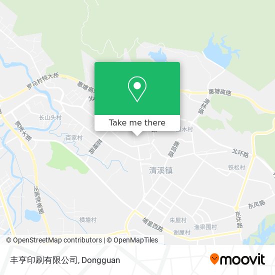 丰亨印刷有限公司 map