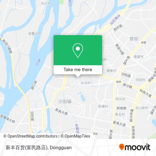 新丰百货(富民路店) map