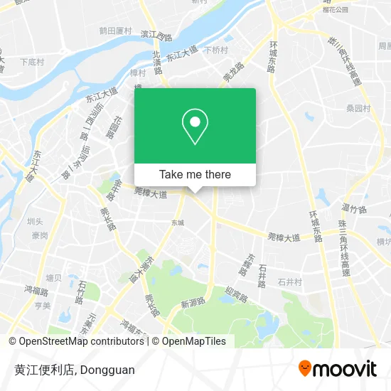 黄江便利店 map