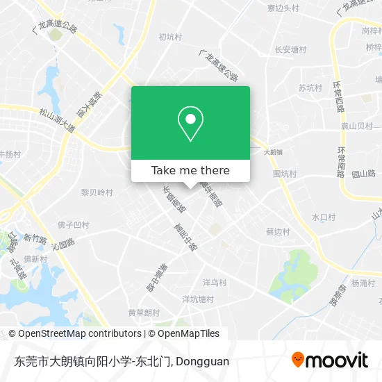 东莞市大朗镇向阳小学-东北门 map
