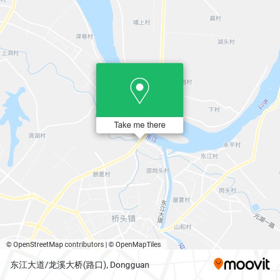 东江大道/龙溪大桥(路口) map