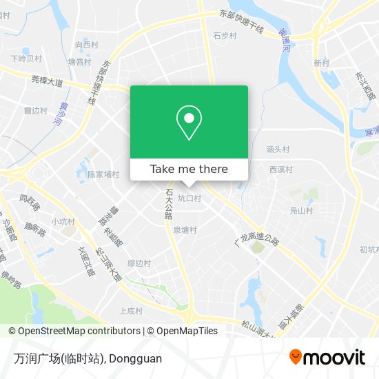 万润广场(临时站) map