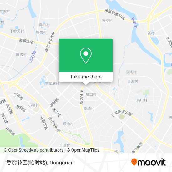 香缤花园(临时站) map