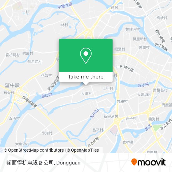 赐而得机电设备公司 map