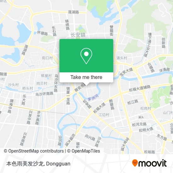 本色雨美发沙龙 map