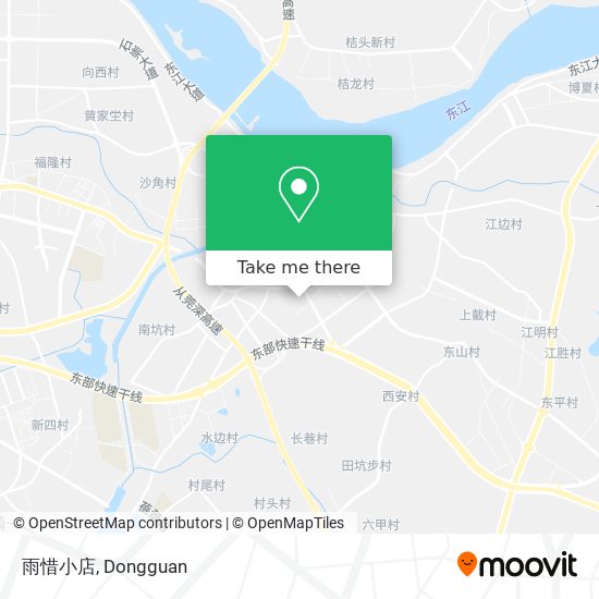 雨惜小店 map