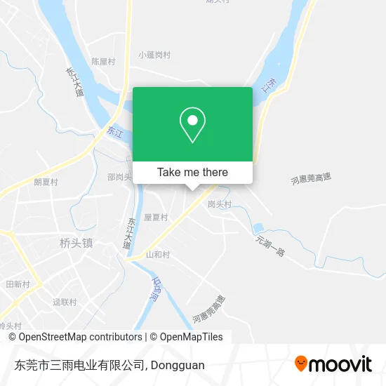 东莞市三雨电业有限公司 map