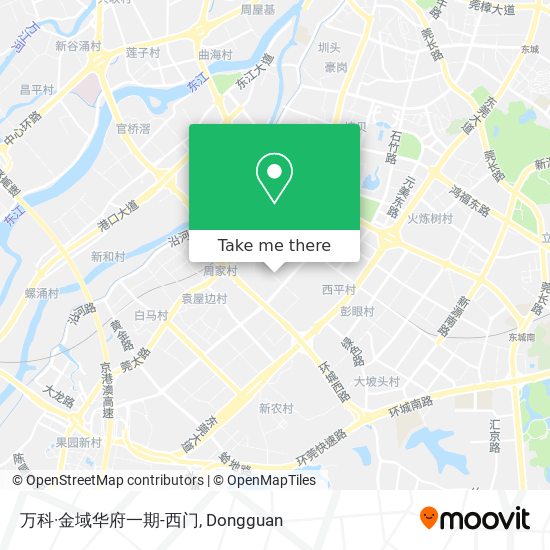 万科·金域华府一期-西门 map