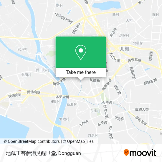 地藏王菩萨消灵醒世堂 map