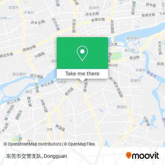 东莞市交警支队 map