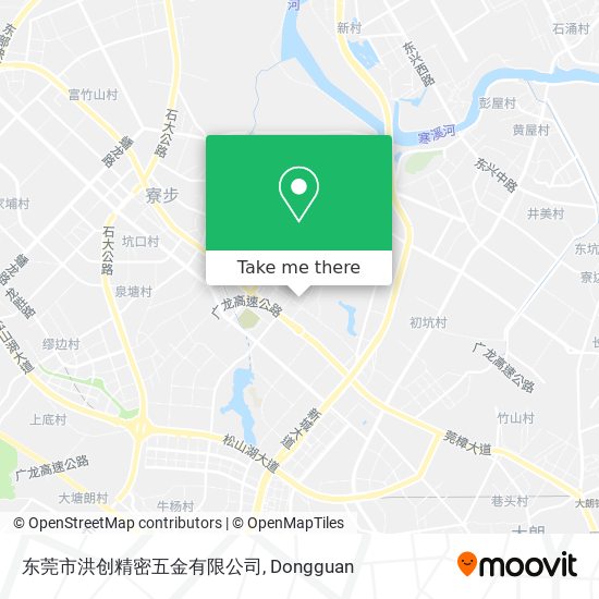 东莞市洪创精密五金有限公司 map