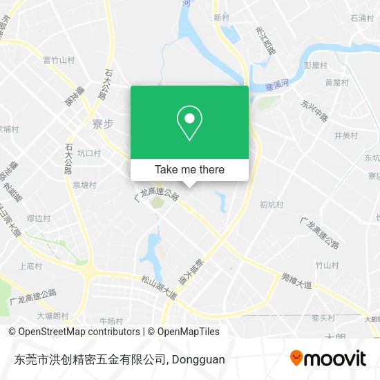 东莞市洪创精密五金有限公司 map