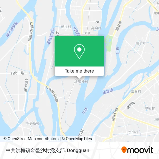 中共洪梅镇金鳌沙村党支部 map