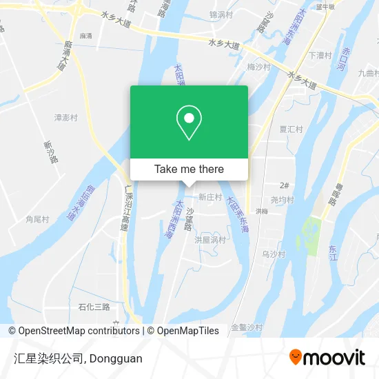 汇星染织公司 map