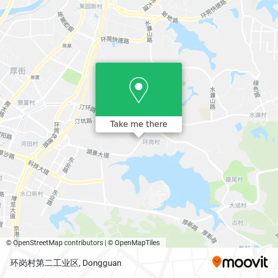 环岗村第二工业区 map