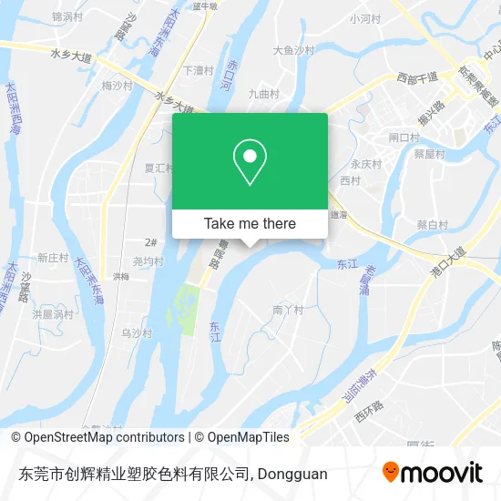 东莞市创辉精业塑胶色料有限公司 map
