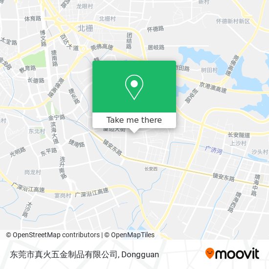 东莞市真火五金制品有限公司 map