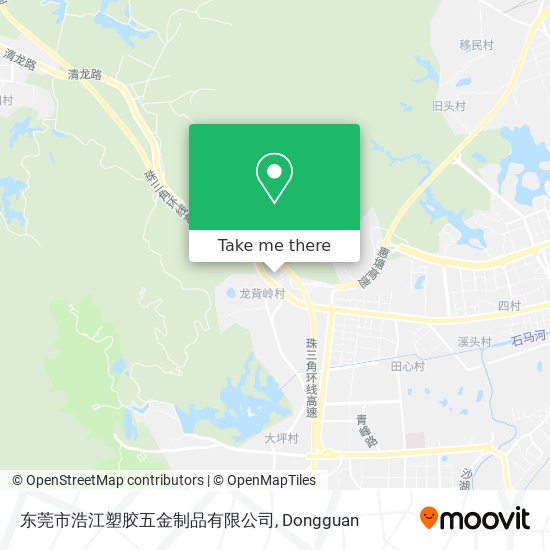 东莞市浩江塑胶五金制品有限公司 map