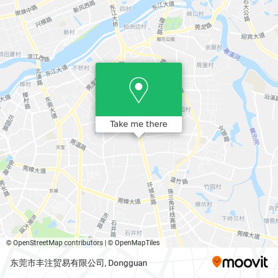 东莞市丰注贸易有限公司 map