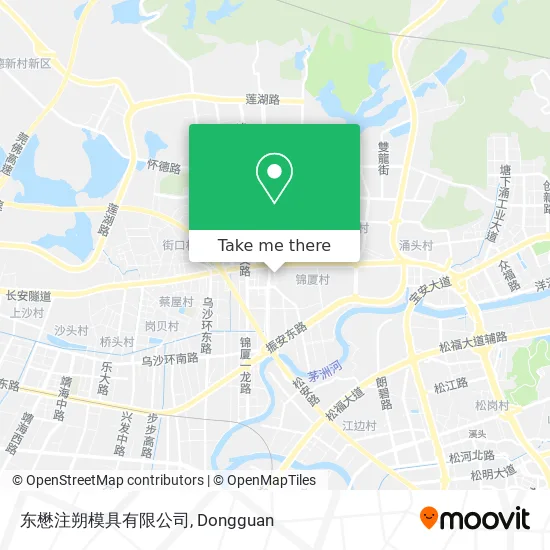 东懋注朔模具有限公司 map