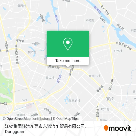 江铃集团轻汽东莞市东骐汽车贸易有限公司 map