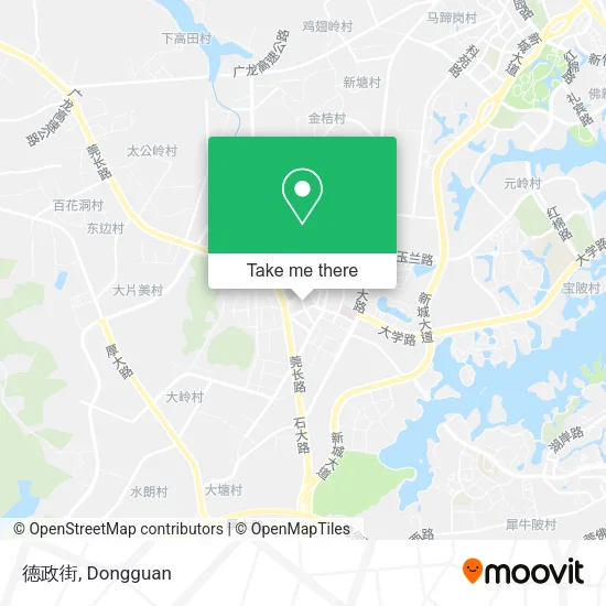德政街 map
