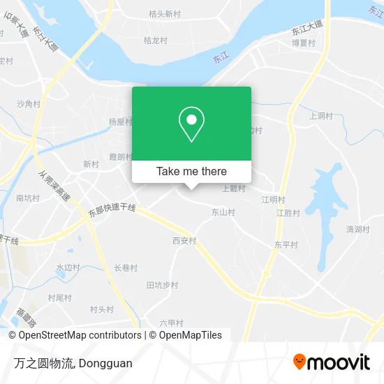 万之圆物流 map