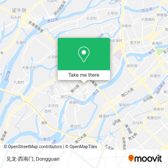 见龙-西南门 map