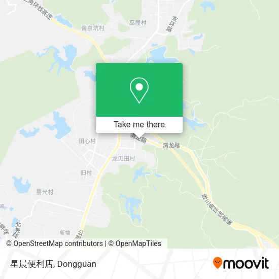 星晨便利店 map