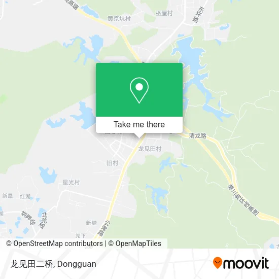 龙见田二桥 map